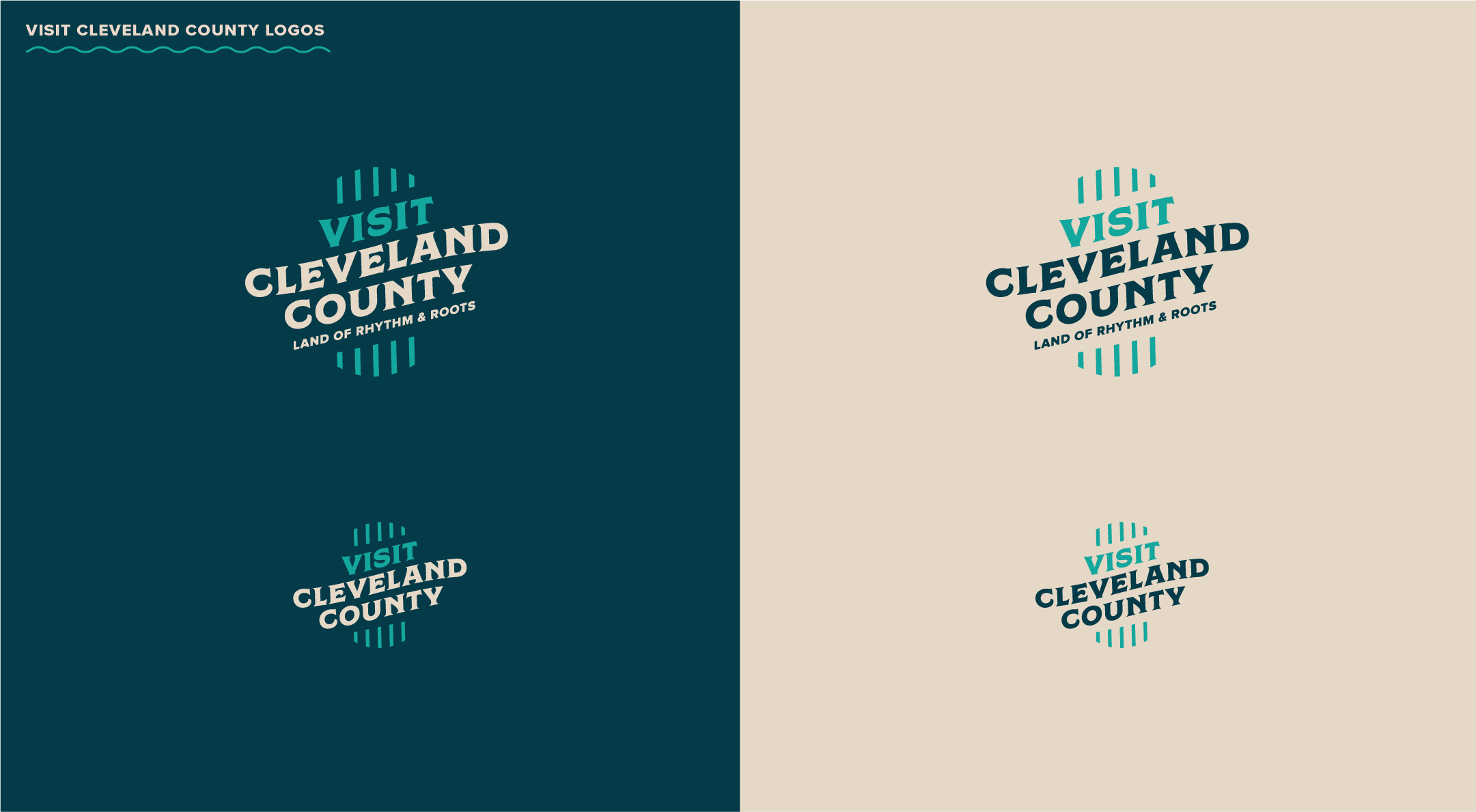 visit Cleveland County logos